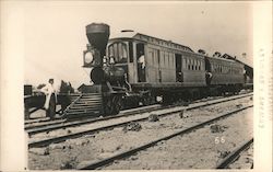 #55 Train Minn. Valley Ry., 1865 Postcard
