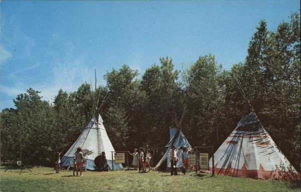 Indian Village at Funspot Weirs Beach New Hampshire
