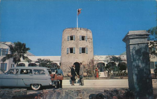 Historic Bluebeard's Tower St. Thomas Virgin Islands