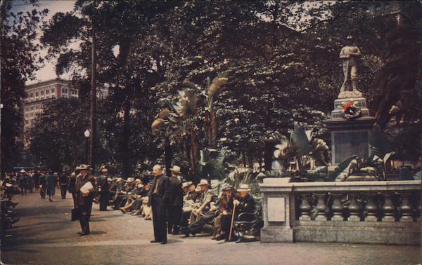 Pershing Square, Downtown LA Los Angeles California