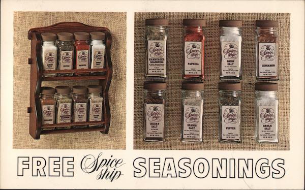 Free Spices with Purchase - Phillips Petroleum Advertising