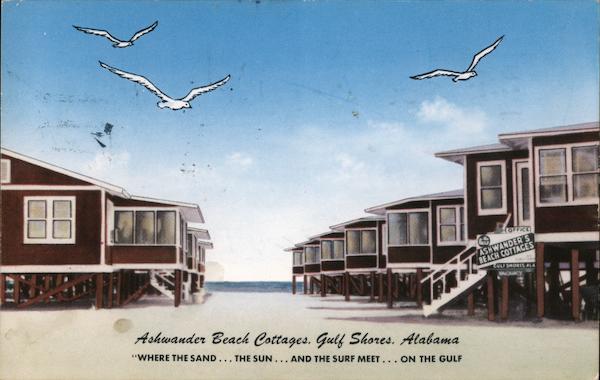 Ashwander Beach Cottages Gulf Shores Alabama