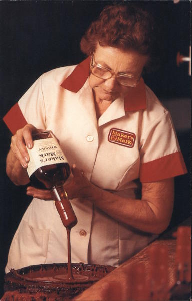 Each bottle of Maker's Mark is carefully hand-dipped in red sealing wax
