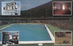 Jellico Motel Restauarnt Tennessee Postcard Postcard Postcard