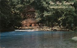 The Big Spring Van Buren, MO Postcard Postcard Postcard