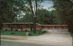 Town House Motel on U.S. 41, 1/2 Block North Jct, U.S. 36, Rockville, IN Indiana Postcard Postcard Postcard