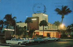 Pan American Motel, 17875 Collins Ave. Miami Beach, Florida 33160 Postcard