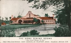 The Home Dining Rooms, Just Good Things to Eat! Postcard