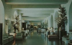 Lobby of Royal Hawaiian Hotel Postcard