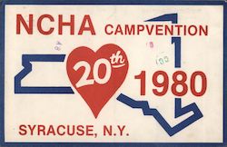 NCHA 20th Campvention, 1980 Postcard