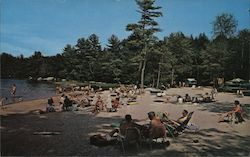 Keoka Beach Camping Area, Route 35 South Waterford, ME Postcard Postcard Postcard
