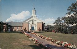 Fellowship House of First Church Postcard