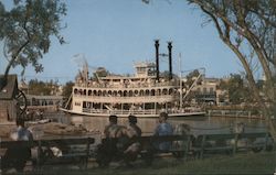 Mark Twain Riverboat - Disneyland Rivers of America Postcard