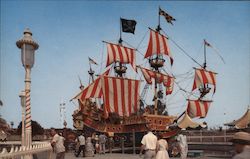 Disneyland - Aboard the pirate ship in Fantasyland Postcard Postcard Postcard