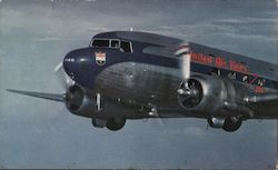 United Airlines Mainliner Postcard