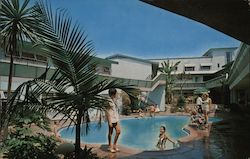 The Del Capri Hotel and Apartments Los Angeles, CA Postcard Postcard Postcard