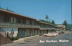 Frenchman's Bay Motel Bar Harbor, ME Postcard Postcard Postcard