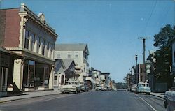 Main Street Bar Harbor, ME Paul A. Knaut Postcard Postcard Postcard