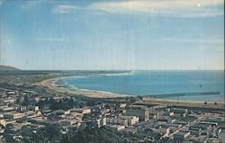 Coastal view of Ventura, California Postcard