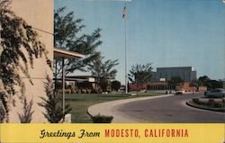 Thomas Downey High School Postcard