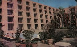 Alberca Pool, Hotel Camino Real Mexico City, DF Postcard Postcard Postcard