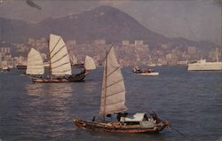 View of the Harbor Postcard
