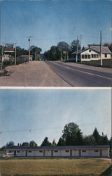 Moonlight Inn Motel & Cabins Dumfries, NB Canada New Brunswick Postcard Postcard Postcard