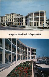 Lafayette Hotel and Lafayette INN Cape May, NJ Postcard Postcard Postcard