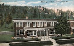 The Superior Baths, Hot Springs, Arkansas Postcard