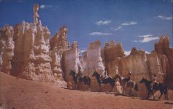 Horseback Riders, Bryce Canyon National Park Postcard