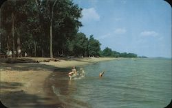 Crane Creek State Beach Park Oak Harbor, OH Bob Wheaton Postcard Postcard Postcard