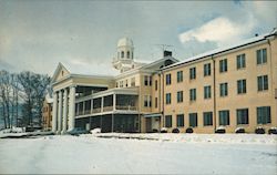 Wintertime at Lambuth Inn, Lake Junaluska Assembly Postcard