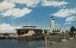 U.S. Coast Guard Life Saving Station Postcard