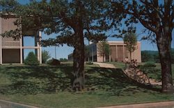 Campus Scene, Science Building at Right, Asheville-Biltmore College North Carolina Edward L. Dupuy Postcard Postcard Postcard