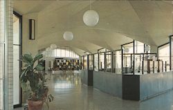 Interior of New Railroad Station Nogales, Sonora Mexico Postcard Postcard Postcard