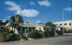 Tropic Gardens Motel Postcard