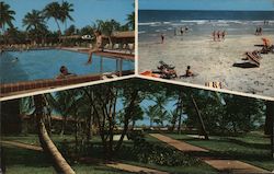 Silver Sands Oceanfront Motel Postcard