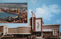 Driftwood Motel - 171st St & Collins Ave Postcard