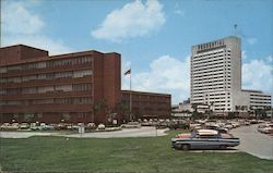 Baptist Memorial Hospital and Prudential Insurance Building Postcard