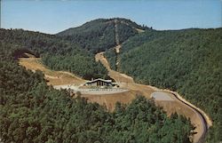 Panoramic View of the Gatlinburg Ski Resort Postcard