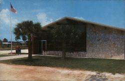 Beautiful New United States Post Office Flagler Beach, FL Postcard Postcard Postcard