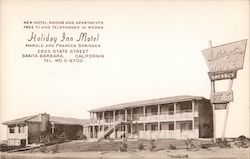Holiday Inn Motel Santa Barbara, CA Postcard Postcard Postcard