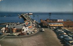 Fisherman's Wharf Santa Cruz, CA Vester Dick Postcard Postcard 