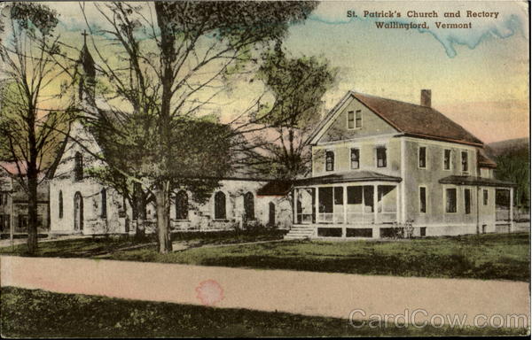 St. Patrick's Church And Rectory Wallingford Vermont