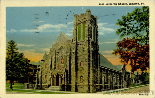 Zion Lutheran Church Indiana Pennsylvania