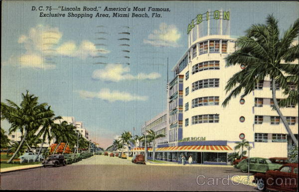 Lincoln Road Miami Beach Florida
