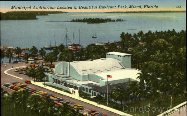 Municipal Auditorium, Bayfront Park Miami Florida