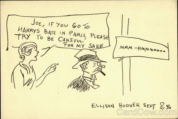 Ellison Hoover Sept 8, 1930 Comic, Funny