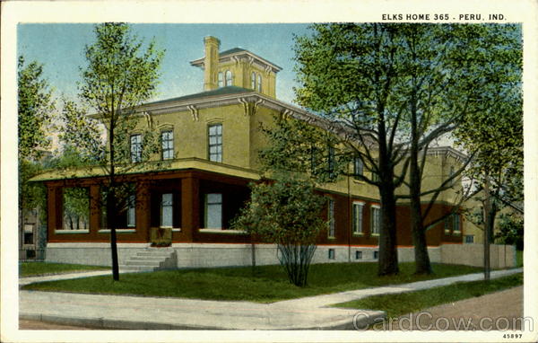 Elks Home 365 Peru Indiana