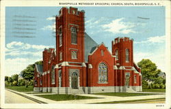 Bishopville Methodist Episcopal Church South Carolina Postcard Postcard